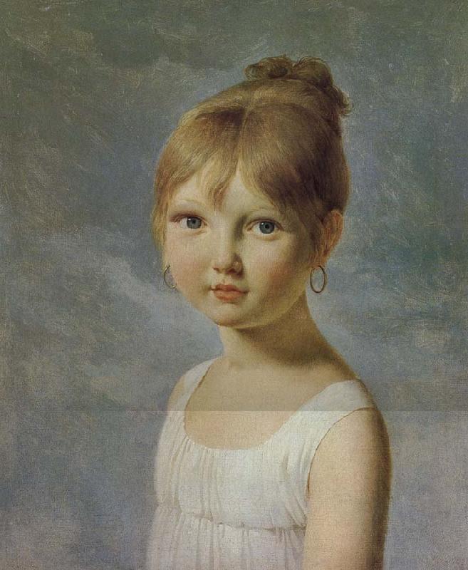 Baron Pierre Narcisse Guerin Portrait de petite fille Germany oil painting art